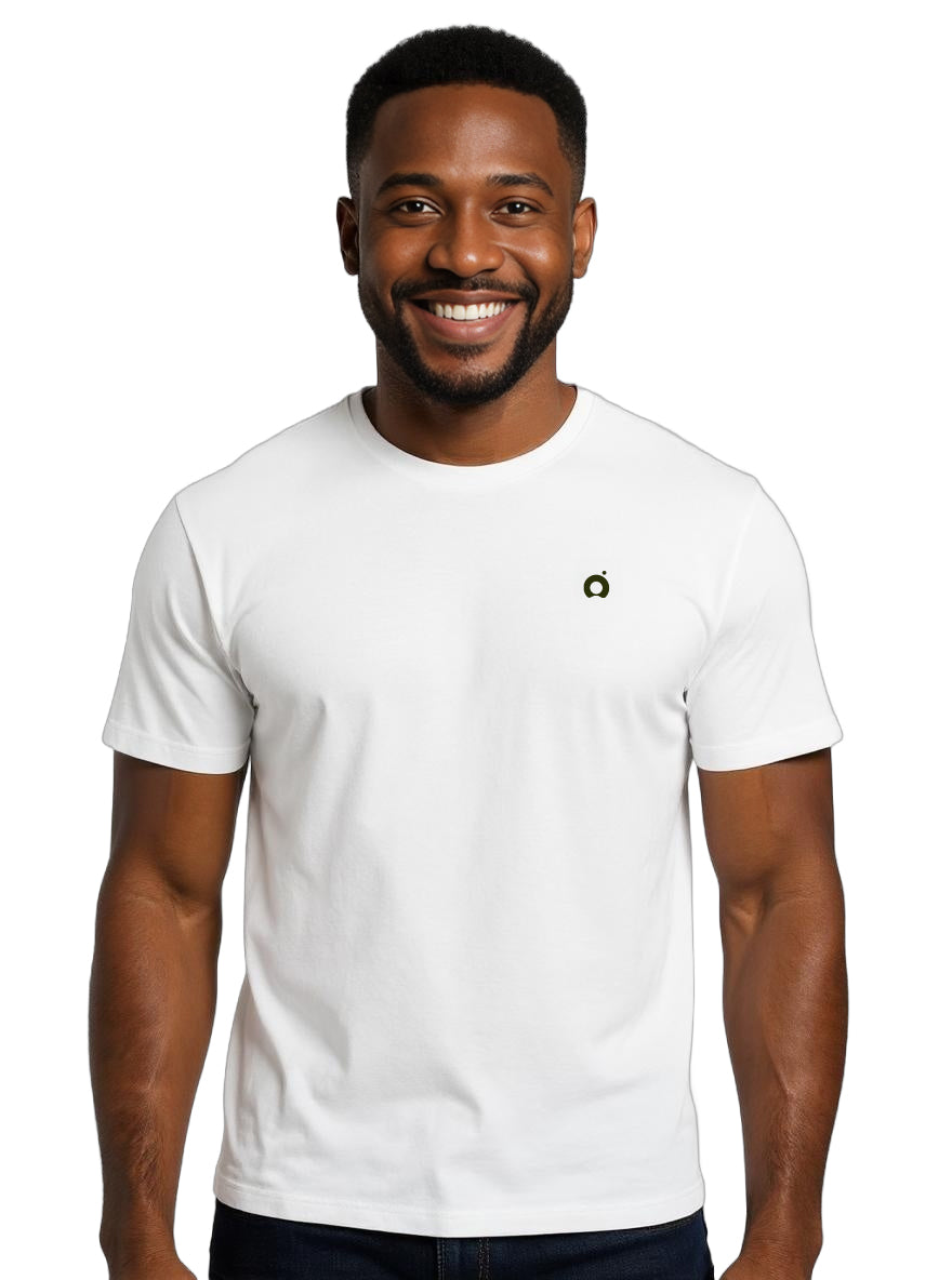 Men's Crew Neck - Half white