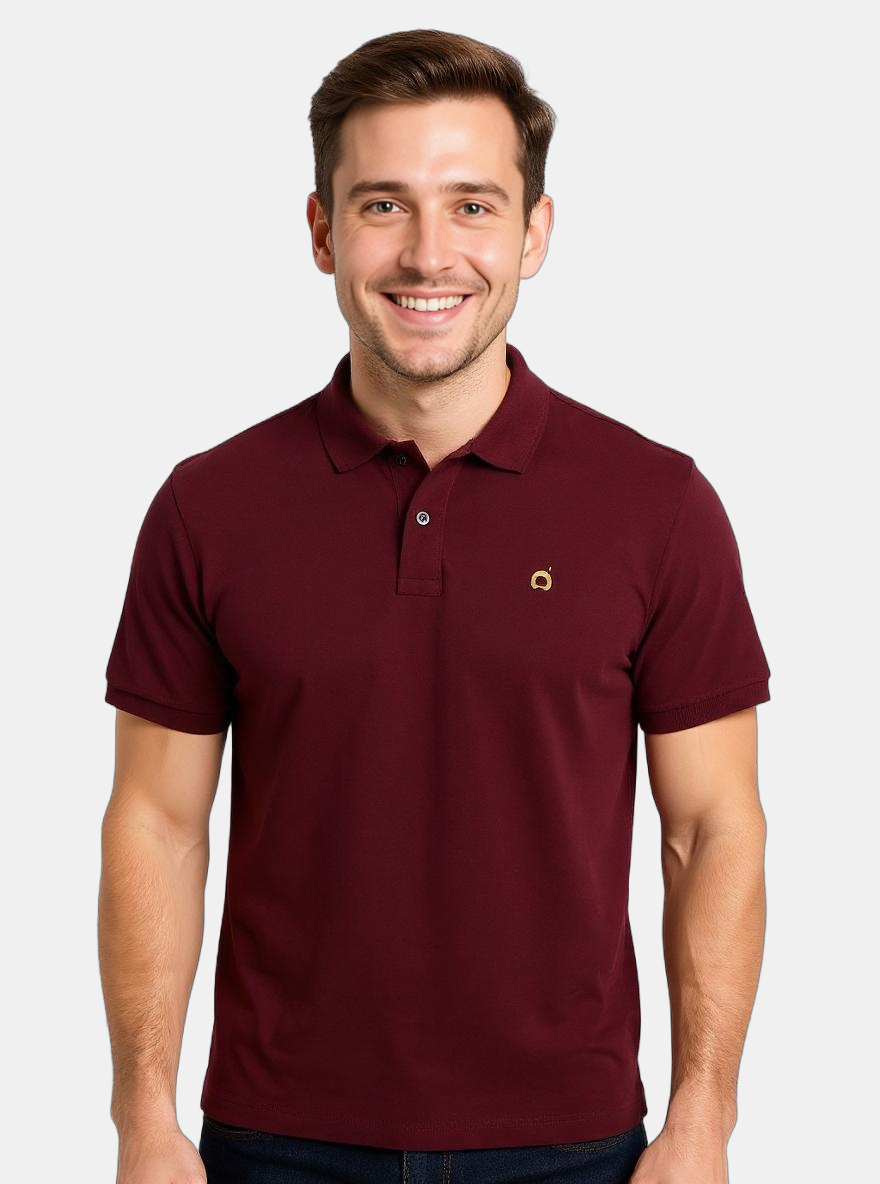 Men's Polo Shirts - Maroon