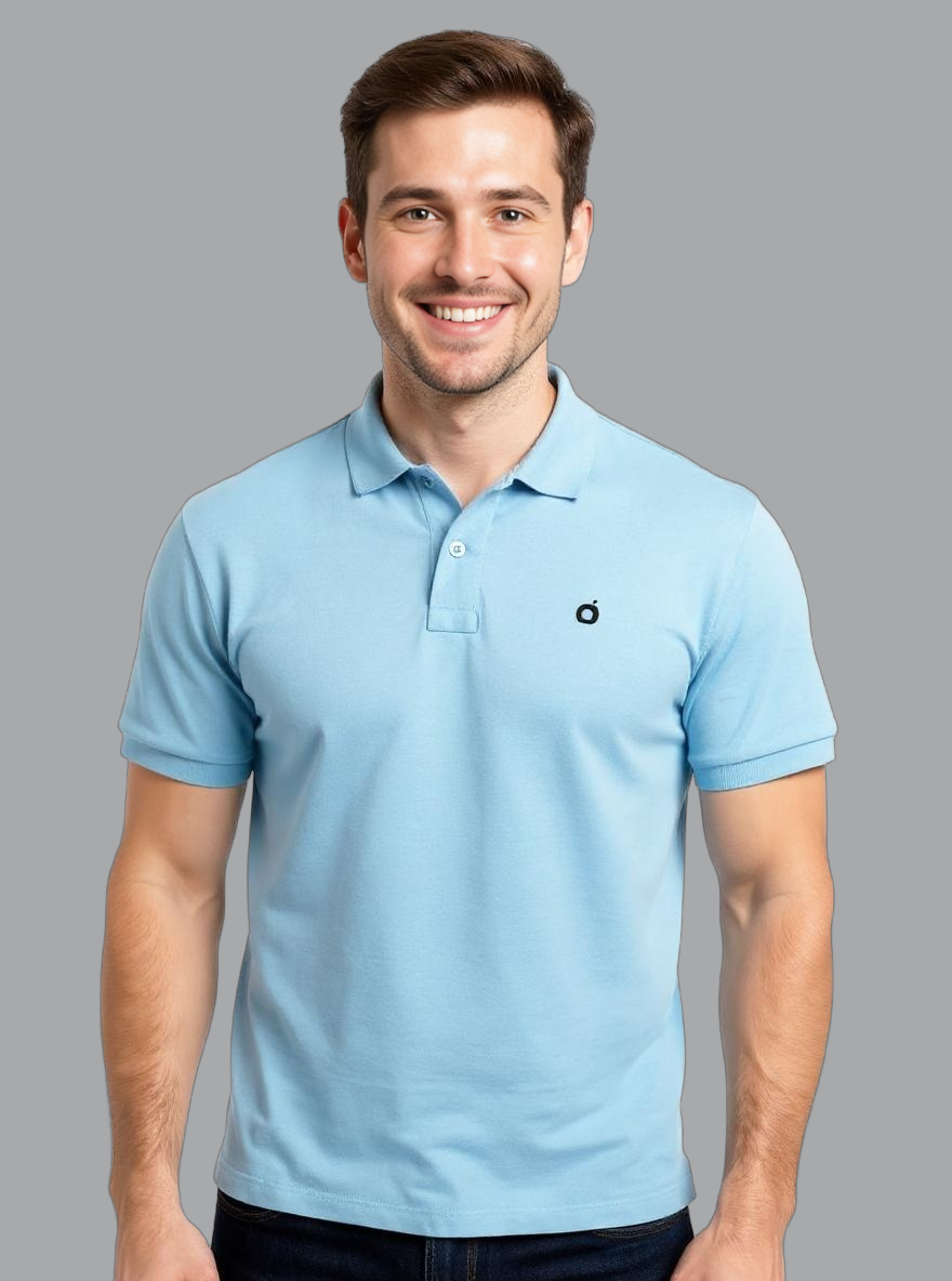 Men's Polo shirt - Light Blue