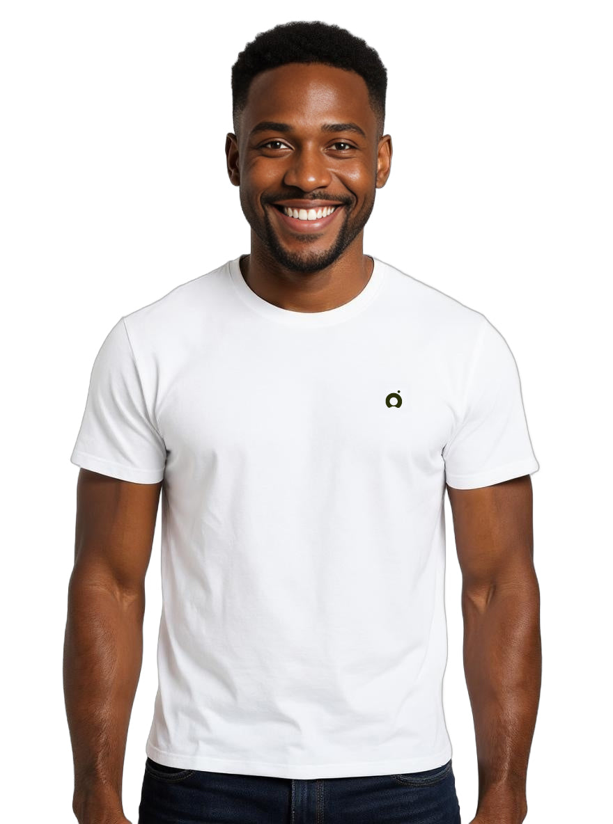 Men's Crew Neck - White