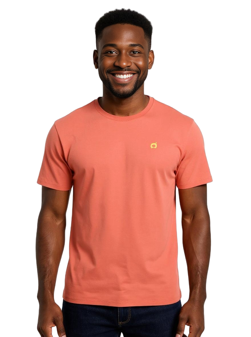 Men's Crew Neck - Orange