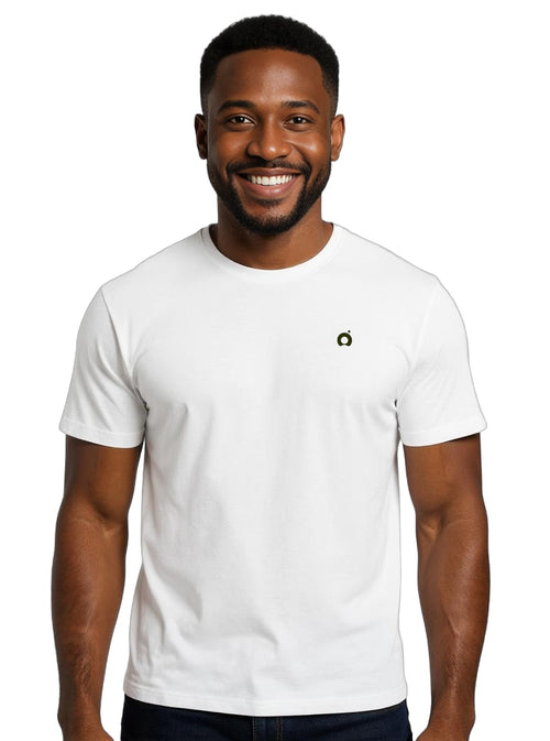 Men's Crew Neck - Half white