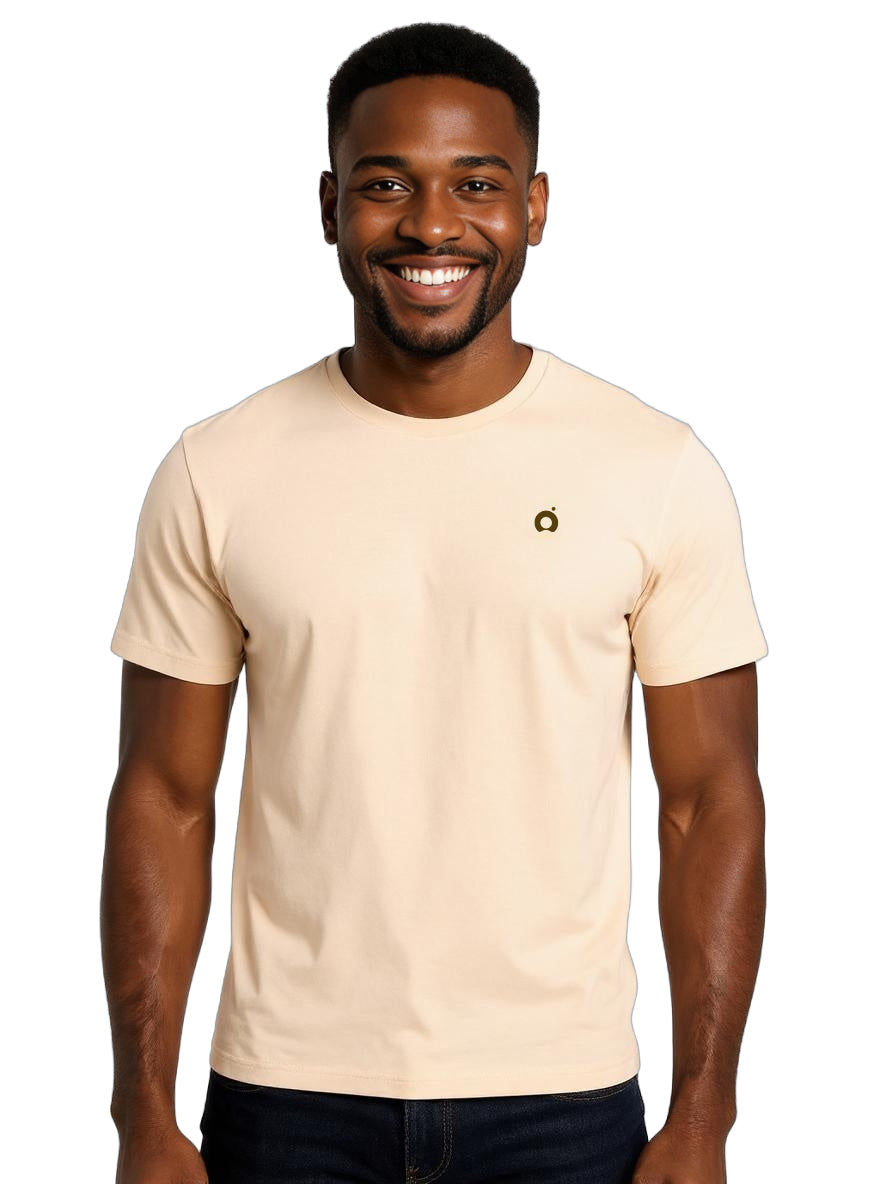 Men's Crew Neck - Light Beige