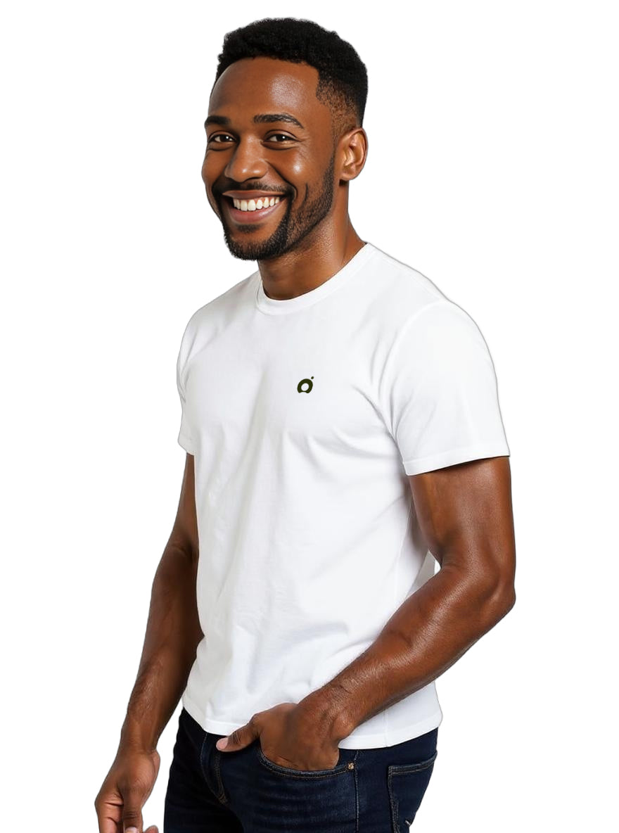 Men's Crew Neck - White