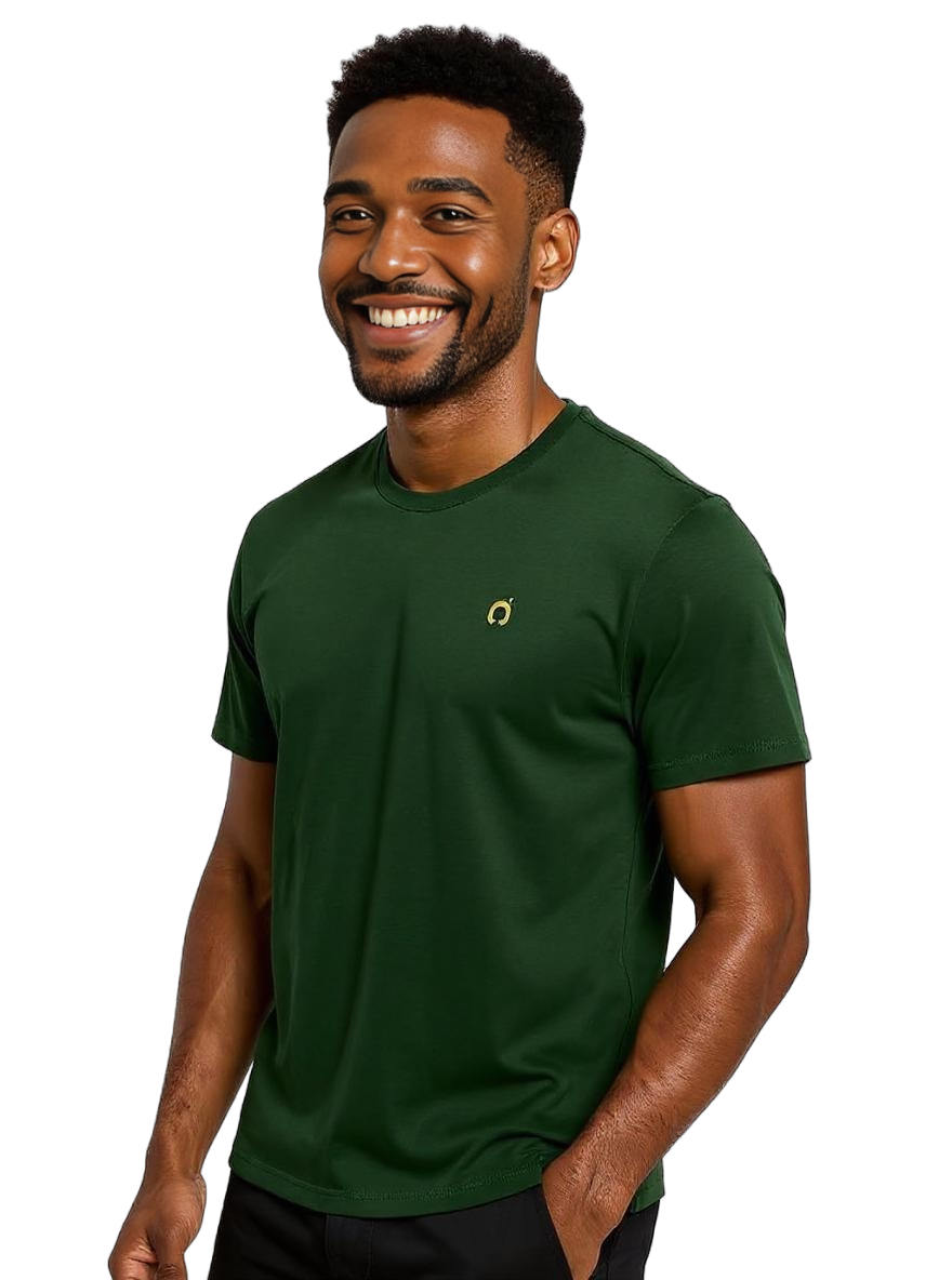Men's Crew Neck - Forest Green