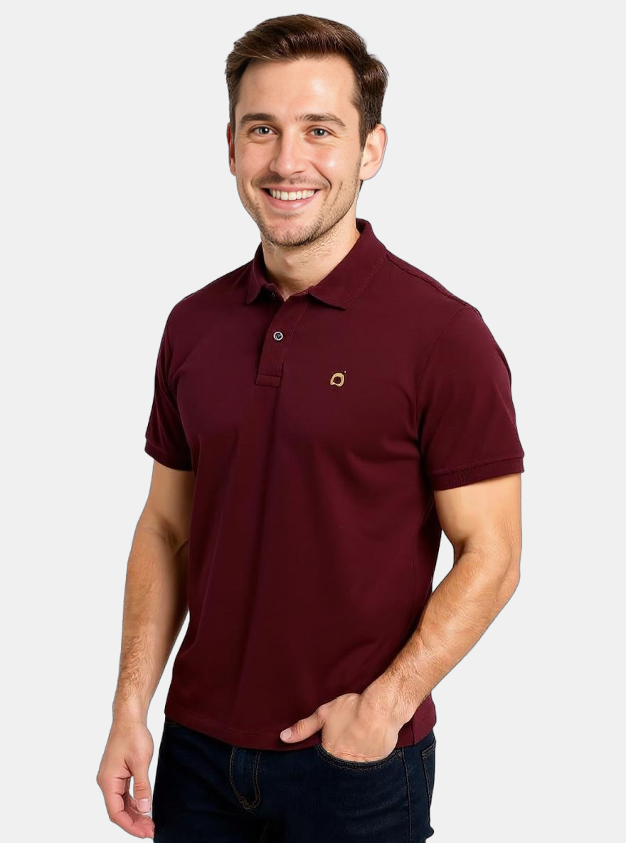 Men's Polo Shirts - Maroon
